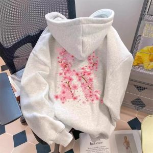 FLICBS | Oversized Warm Printed Hoodie Autumn Winter