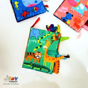 Sách Vải 3D Theo Chủ Đề TOYKINGDOM - Dành Sự Phát Triên Cho Bé Trên 3th
