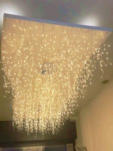 LED Colored Lights String Lights Flashing Lights Ice Strip Lights Waterfall Lights Starry Sky Hanging Lights Curtain Lights Atmosphere Lights Outdoor Decorative Lights