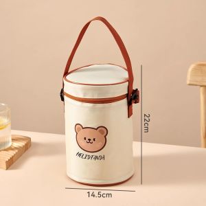 Thickened Aluminum Foil Lunch Box Bag Portable Handheld Insulated Waterproof Oil-resistant Cold-keeping Bag for Office Workers And Students