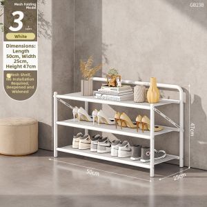 ZHUANJIAO | Foldable Narrow Entryway Shoe Rack For Small Spaces New 2025 Model