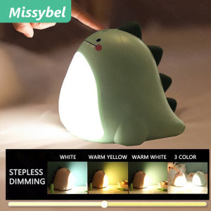 USB Charging Room Decoration: A Cute Dinosaur Kids LED Night Light