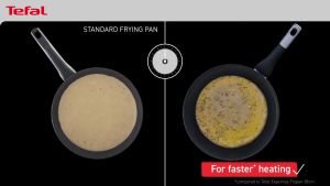 Tefal Day By Day Induction Base Deep Frypan 28cm Non Stick | G14366 (Set Alat Memasak Kuali Periuk Alat Memasak Tidak Melekat Big Non Stick Pan Wok Pan Fry Pan Cookware Set Pots and Pans G1436695)