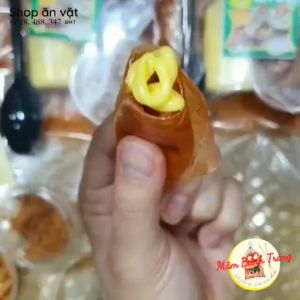 Bánh tráng phơi sương 5 vị Bon Bon bánh tráng cuộn bơ muối tép hành phi ớt rim Tây Ninh - 0410017