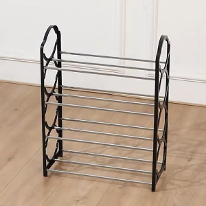 Rak Sepatu Sandal Rak 5 Tingkat Serbaguna Rak Sepatu 5 Susun Tingkat Stainless Rak Storage Serbaguna