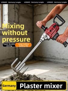 LONGKE | Multipurpose Electric Mixer for Cement Mortar Plaster Putty Paint