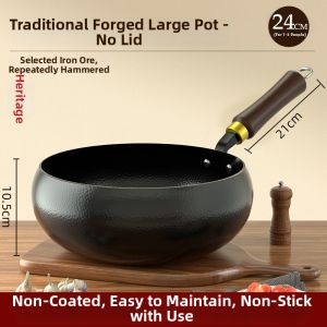 XIANGYOUYOU | Handmade Cooking Wok No Coating Non-Stick