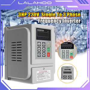 Inverter Frekuensi Variabel 2hp 1.5kw/2.2kw input 1phase 220V output 3phase 220V Speed Controller Variabel VFD Vsd Untuk Motor 3-phase