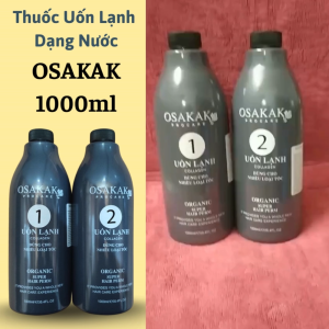 Uốn lạnh OSAKAK - 1000ml [ dạng nước ] Uốn không khô tóc không hôi tóc mềm ra lọn đẹp  Salon hair .