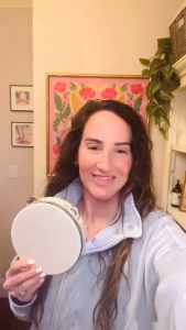 6/8 Inch Wooden Tambourine/Orff Percussion Instrument/Hand Drum/Rebana Tangan Perkusi/Rebana/Alat Perkusi Orff