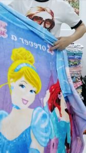 Video.Mền lông Disney hoạt hình Côbg Chúa Princess siêu xinh mềm mịn