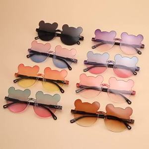 C.three Children Fashion Sunglasses Cute Personalized Sunglasses Trendy Street Photography Sunglasses