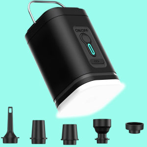 Máy Bơm Không Khí Mini Cầm Tay 2400mAh Sạc USB Bơm Hơi Và Xả Hơi Điện Dùng Cho Phao Bể Bơi Nệm Hơi Và Túi Hút Chân Không