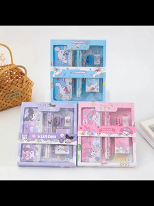 paket alat tulis pensil set  7 in 1  kado anak  keren  pensil set sudah termasuk crayon