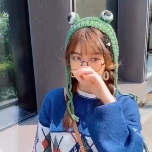 Panduan Membeli Topi Rajut Katak Lucu Korea Wanita