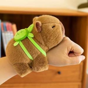 Bandai | Capybara Vòng Tay Đồ Chơi Động Vật Dễ Thương Rùa Ba Lô Búp Bê Vỗ Tay Vòng Tròn Vòng Tay Đối Tác Đi Xe Đạp Quà Tặng Sinh Nhật Cho Lứa Tuổi 14+