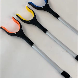 Foldable Collapsible Garbage Grabber Pick Up Tool Litter Reacher Picker Waste Gripper Claw Stick