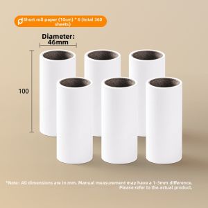 pracra | Adhesive Cleaner Roll Papers for Dust Pet Hair and Lint
