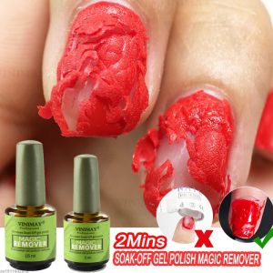 Nail Polish Remover Gel Magic Burst Manicure Remover Nail Art Primer Clean Degreaser 15ML
