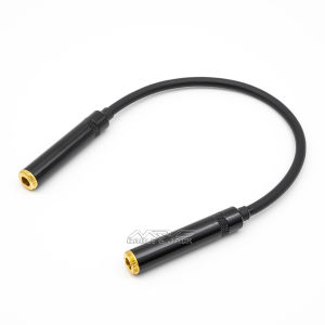 Dây 2 Đầu Jack 6 Ly Cái (6.5mm) loại tốt dài 30cm (6.35mm Female to 6.35mm Female).
