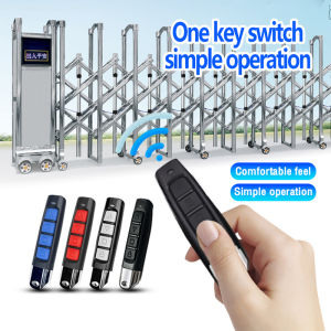 【Ready Stock】Wireless Electric Remote Control 330MHZ 433MHz Auto Cloning Remote Control Garage Gate Door Remote Electric Copy Controller