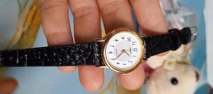 Đồng hồ nữ CURRENT size:24mm dây da second hand si nhật- đã qua sử dụng