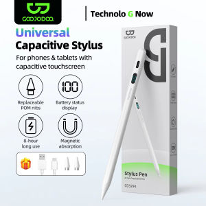 GOOJODOQ | Universal capacitive stylus Smart for Android IOS Tablet Pen LED Display for iPad Samsung Huawei Xiaomi Tablet&phone Touch Pen