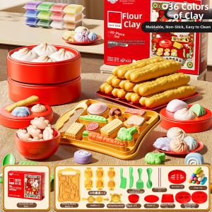 WANJUTEGONGDUI | DIY Clay Ice Cream Noodle Maker Toy Set