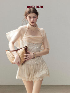 SHAOYEYAN | French Style Mesh Shawl Blouse Light Summer Wear