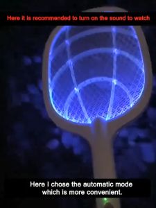 Electronic 2 in 1 Mosquito Killer Zapper USB Power Insect Zap Burst Mosquito Racket Rechargeable Battery Bug Swatter