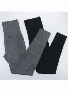 สูง เอว โยคะฟิตเนส กางเกง แห้งเร็ว ระบายอากาศได้ดี ดูดซับเหงื่อ Super ยืดได้ กีฬาไนลอน เลกกิ้ง สําหรับผู้หญิงวิ่งยิม