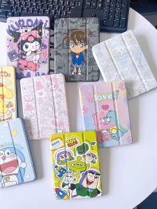 เคสไอแพด ลายการ์ตูน ฝาผับ ตั้งได้ ใส่ปากาได้ สินค้าพร้อมส่งจากไทย สำหรับรุ่น ไอแพด Mini 1 2 3 4 5, Air1/2 Pro 9.7 10.2, Gen5, Gen6, Gen7, Gen8, Gen9 10.5, Air3, Air4, Air5, 10.9 และ Gen10 10.9