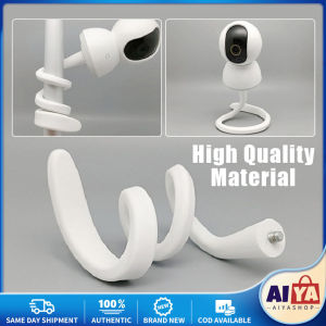 Camera CCTV Stand Holder  Flexible Twist Mount Bracket for Owlet Security Camera Attaches Your Camera To Crib Cot Shelves or Furniture