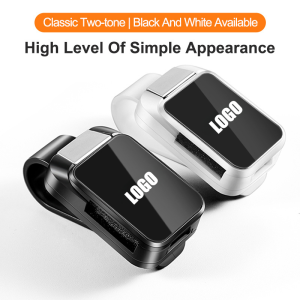 Universal Car Sun Visor Eye Glasses Clip Sunglasses Ticket Card Holder: A Multifunction ABS Organizer for Your Car