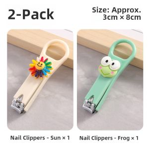 Cute Cartoon Girl Heart Nail Clippers Single Portable Creative Childrens Nail Scissors Home Use Small Nail Clippers