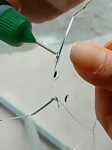 Glass repair kit crack repair fluid crack trace crack gap restorer liquid repair tool