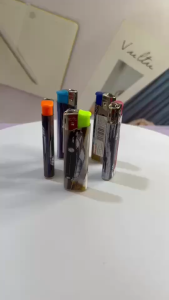 MATTEO ไฟแชค ไฟแช็ค ไฟแชคไอพ่น ไฟฟู่ เติมแก็สได้ ไฟแรงสู้ลม Lighter Refill No.3627