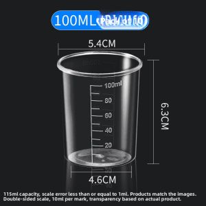 PAKCHOICE | Plastic Graduated Measuring Cup