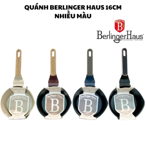 Quánh Berlinger Haus 16cm TitanPro 3 lớp nội địa Đức nhiều màu chống dính không có nắp