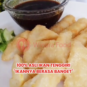 Pempek Ikan Tenggiri Winara Mix isi 10 pcs - Pempek Ikan - Pempek Palembang - Pempek Cuko Sedap