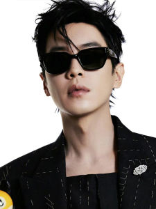 Zhang Ruoyun GM Mens Sunglasses 2026 New Style UV Protection Square Cool Cat Eye Sun Glasses Fashionable Korean Style
