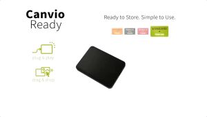 TOSHIBA CANVIO ADVANCE EXTERNAL HARD DRIVE USB3.0 2.5 (500GB/1TB/2TB/4TB) PORTABLE PC/LAPTOP