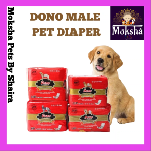 Dono Male Dog Diaper Wraps – Leak-Proof Protection for Dogs