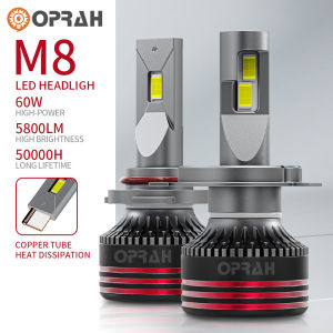 Oprah M8 PRO 120W Super Bright LED Headlight Bulbs