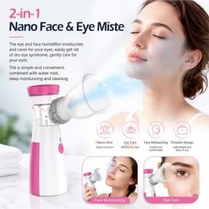 Máy Xông Mắt Gia Dụng Cho Làm Đẹp Và Chăm Sóc Mắt Dưỡng Ẩm Và Giảm Mệt Mỏi Thiết Bị Nhựa Không Cần Điện