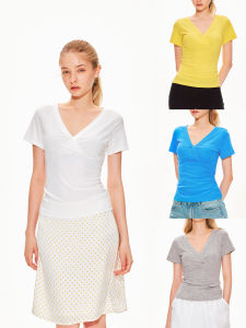 Apea | Slim Fit V-Neck Short Sleeve T-Shirt