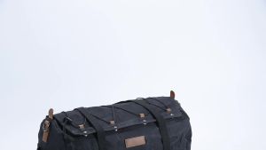 Vintage motorcycle backseat bag motorcycle Canvas rear bag Waterproof Universal Travel bag