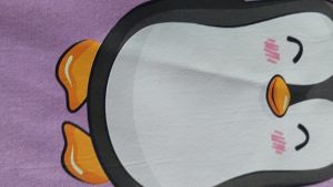 HAGOS ATASAN KAOS KIDS ANAK CEWEK PEREMPUAN COTTON KATUN LENGAN PENDEK DISTRO PENGUIN