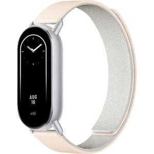 Silicone Strap for Xiaomi Mi Band 10 9 8 NFC Lychee Pattern Magnetic Band Wristband Correa for Xiaomi Band 10 9 8 Sport Bracelet