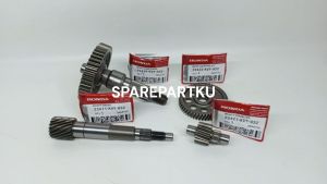 KVY 1 SET KOMPLIT GIGI RASIO BEAT KARBU / SCOOPY KARBU / VARIO LAMA / SPACY KARBU / GIGI RASIO GARDAN BEAT KARBU / AS PULLY / AS RODA BELAKANG VARIO LAMA / GEAR TRANSMISI RASIO KECIL / GIGI GARDAN / GIR PENGGERAK / GIR RASIO ASSY / GEAR COMP FINAL / SHAF